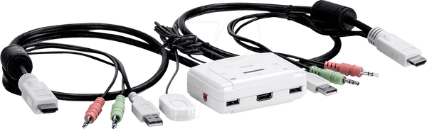 2-портовий HDMI KVM-перемикач