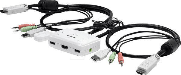 2-портовий HDMI KVM-перемикач