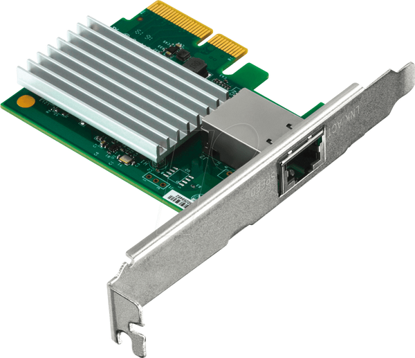Мережева карта, PCI Express x4, 10 Gigabit Ethernet, 1x RJ45