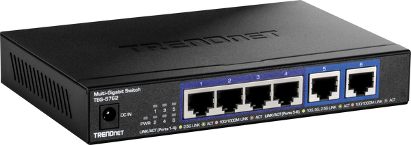 Комутатор, 6-портовий, 2,5 гігабітний Ethernet