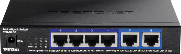 Комутатор, 6-портовий, 2,5 гігабітний Ethernet