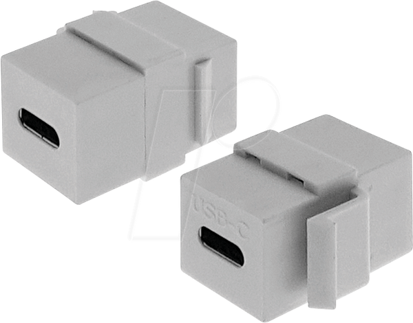 Адаптер Keystone USB C - USB C, білий