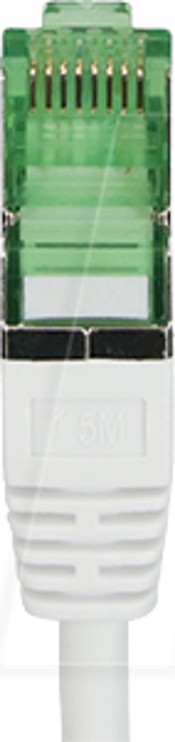 Патч-кабель RJ45 Cat.6A S/FTP GRS conform 10 Гбіт/с 500 МГц білий 3