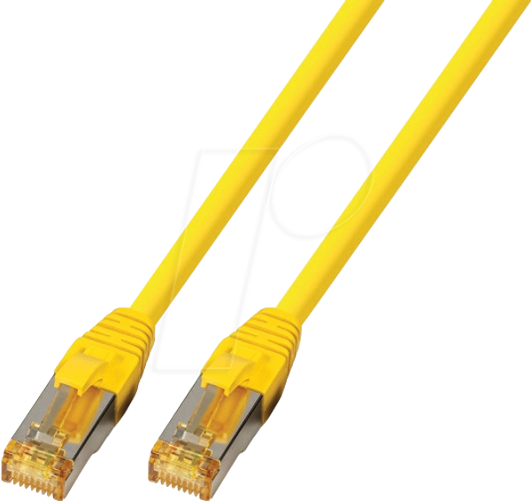 Патч-кабель Cat.6a Ultra Flex - 1,5 м - жовтий