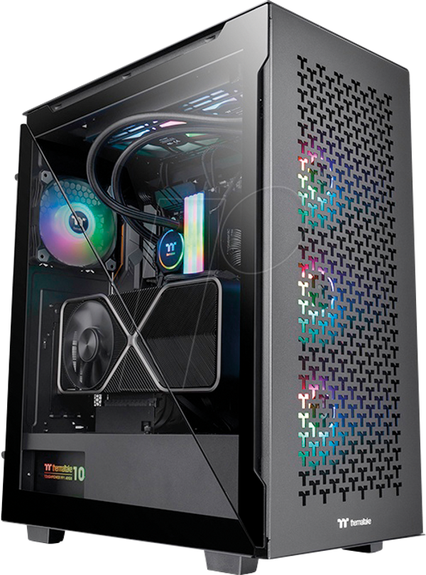 Корпус Thermaltake Divider 500 TG Air, ATX, чорний