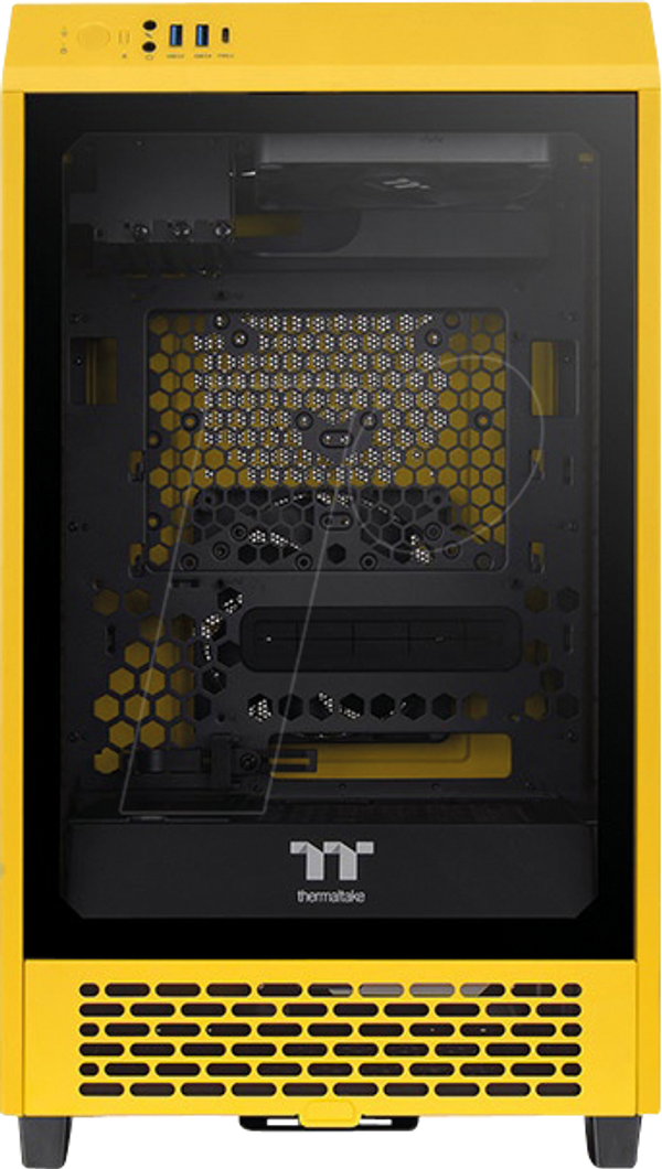 Thermaltake The Tower 200 Bumblebee Mini-ITX, жовтий