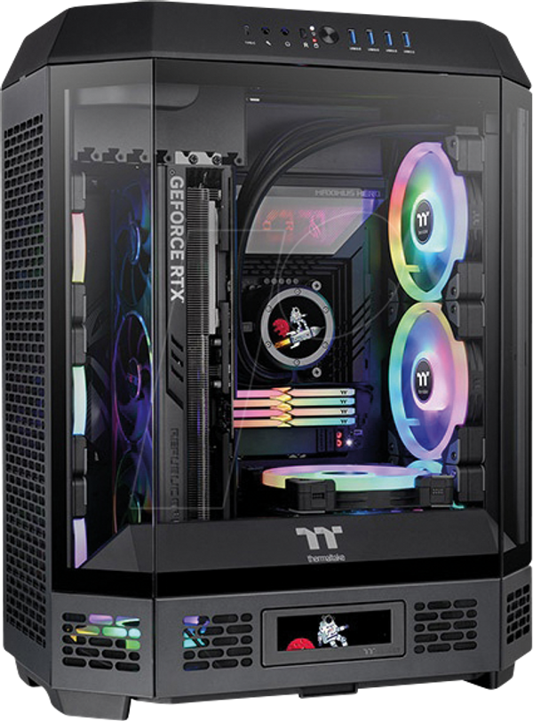 Thermaltake The Tower 600, чорний