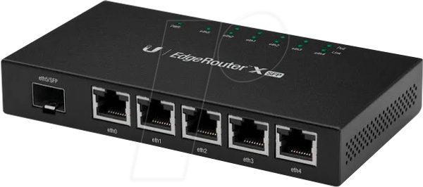 Ubiquiti EdgeRouter X - порт Gigabit Ethernet SFP