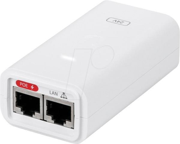 Адаптер живлення через Ethernet (PoE), 24 В, 24 Вт