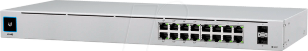Комутатор, 18 портів, гігабітний Ethernet, PoE+, SFP