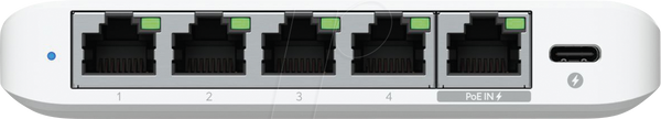 Комутатор, 5-портовий, 2,5 гігабітний Ethernet, PoE PD