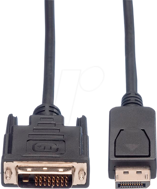 Роз'єм DP 1.1 на роз'єм DVI 24+1, 2K 60 Гц, LSOH, 1,5 м