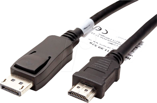 Кабель DisplayPort 1.1, DP-HDMI, 1080p 60 Гц, 2.0 м