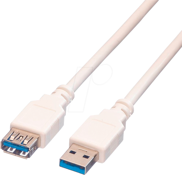 Кабель USB 3.0, роз'єм USB-A до порту USB-A, 1,8 м