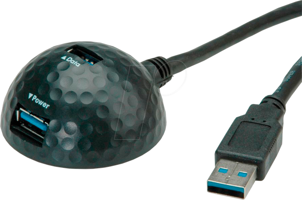Кабель USB 3.0, роз'єм USB-A на 2 порти USB-A, 1,5 м