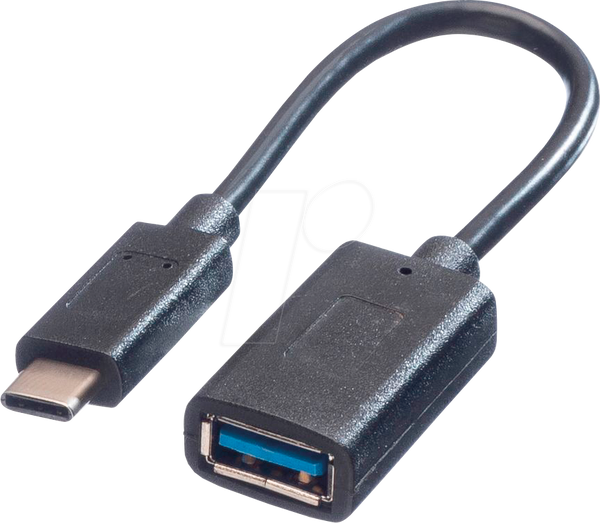 Кабель USB 3.0, роз'єм C до порту A, 15 см