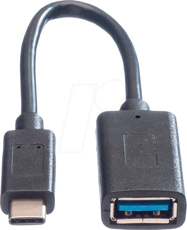 Кабель USB 3.0, роз'єм C до порту A, 15 см