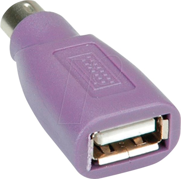 Перехідник USB на PS/2, для клавіатур