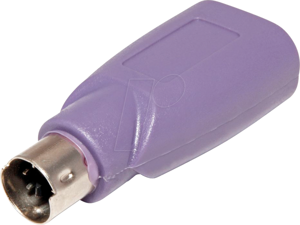 Перехідник USB на PS/2, для клавіатур