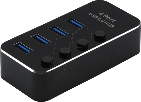 USB 3.0, 4-портовий концентратор, перемикач