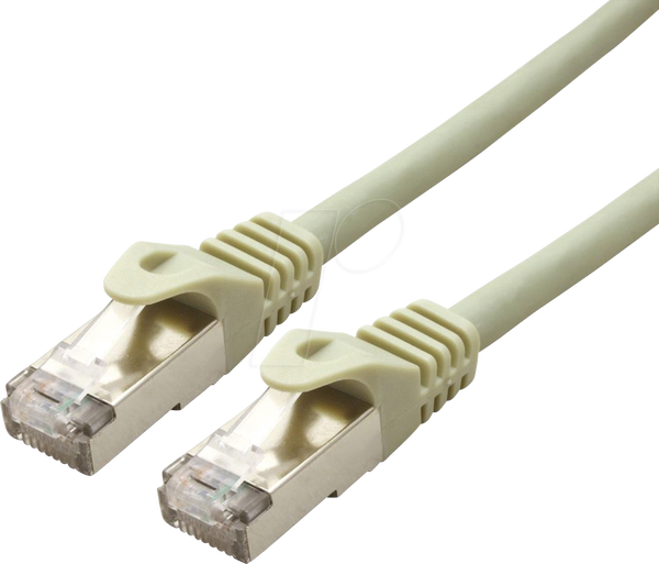 Патч-кабель Cat. 6a, S/FTP (PiMF), одножильний, LSOH, сірий, 20 м