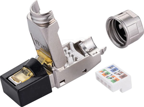 Штекер RJ45, Cat.6a, STP