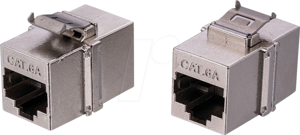 Роз'єм RJ45, екранований, Cat.6a, металевий корпус