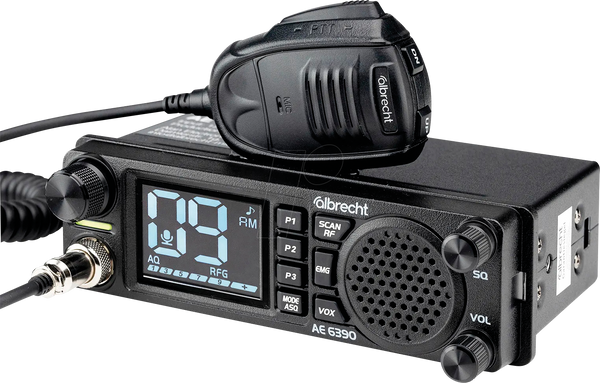 CB-радиостанция, 12/24 Вольт, VOX, 4 Вт AM/FM