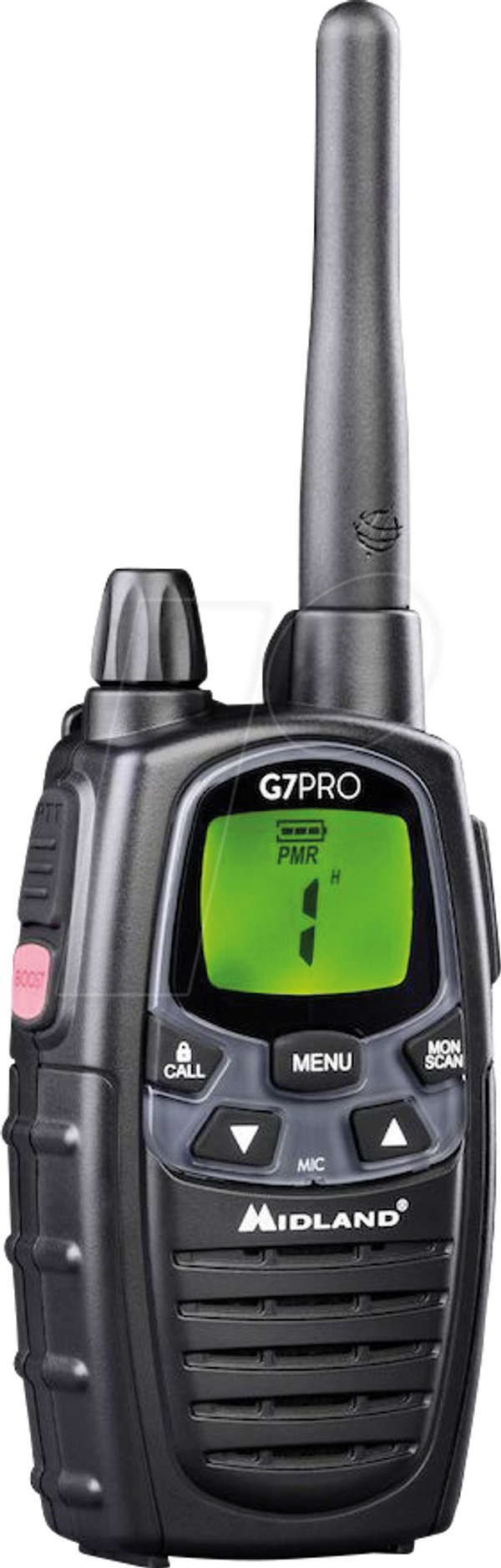 Рація, G7 Pro, PMR+LPD, 16/69 каналів, комплект з 4 шт. у футлярі