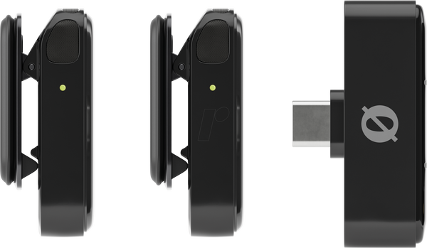 Микрофонная система для смартфонов, USB-C, черная
