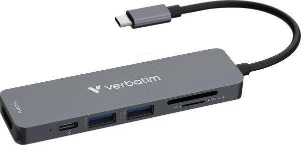 Док-станція, USB-C, 6 портів