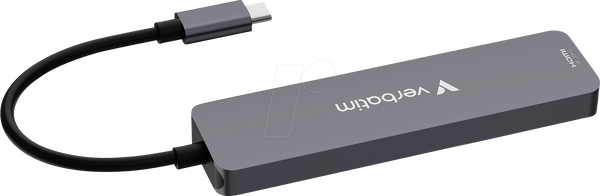 Док-станція, USB-C, 6 портів