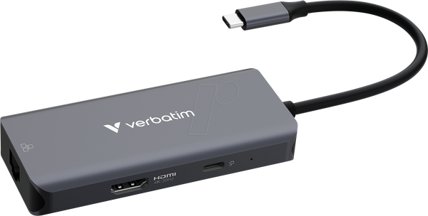 Док-станція, USB-C, 6 портів