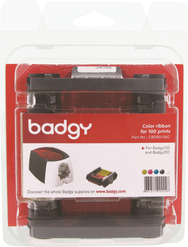 Картридж с лентой для Badgy 100/200