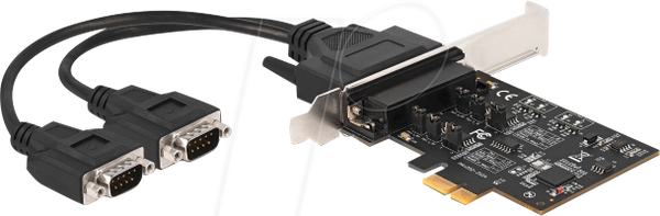 Карта PCI Express на 2 послідовних порти RS-422/485 із захистом від електростатичної напруги 15 кВ