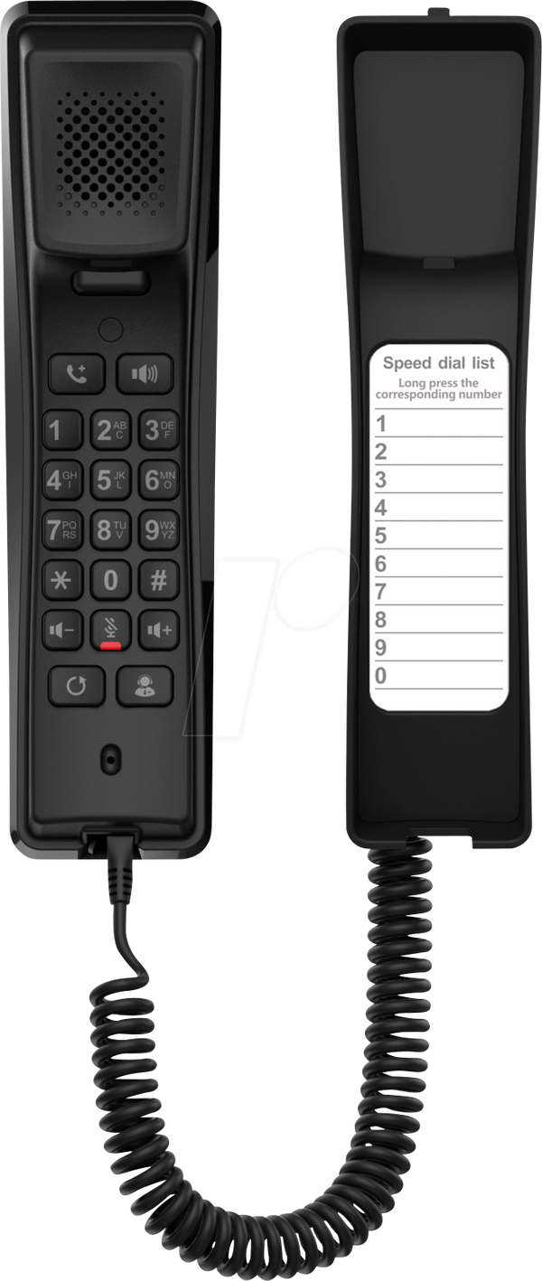 Гостиничный IP-телефон, черный