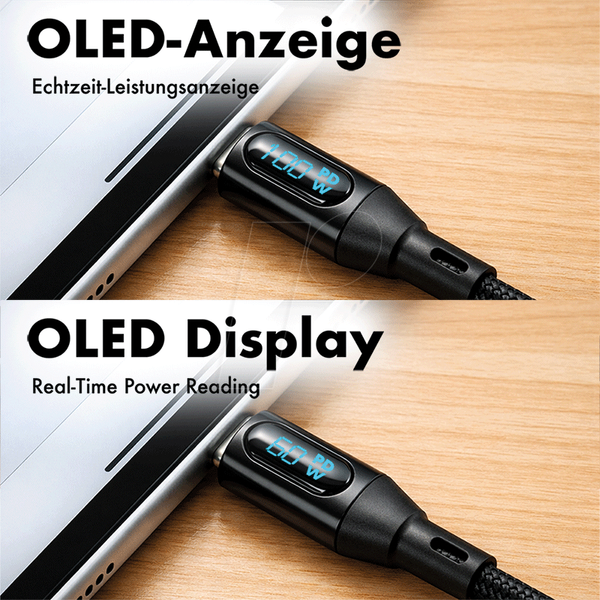 Кабель синхронізації та підключення, USB-C -> C, 2,0 м, чорний
