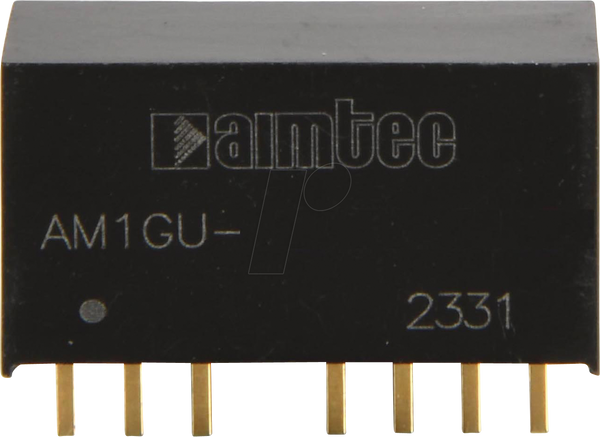 DC/DC-Wandler AM1GU, 1 Вт, 5 В, 100 мА, SIP 8