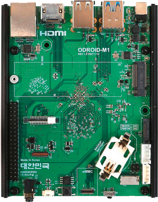 Odroid M1, 4x 2 ГГц, 4 ГБ оперативної пам'яті