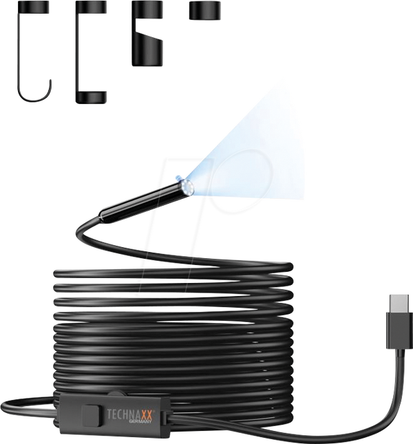 Ендоскопічна камера USB-C з підсвічуванням