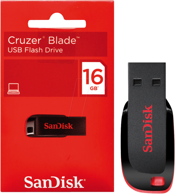 USB-флешка SanDisk Cruzer Blade 16 ГБ 2.0