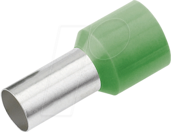 Aderendhülse isoliert 50,0 mm²/25 mm, verzinnt, oliv, 50er Pack