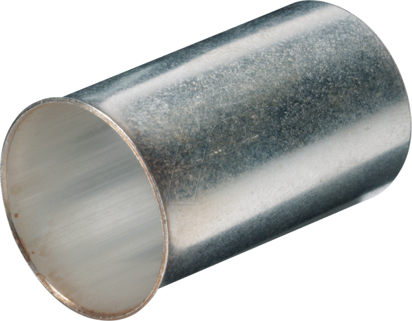 Aderendhülse Unisoliert 0,75 mm²/8 mm, verzinnt, 1000er Pack