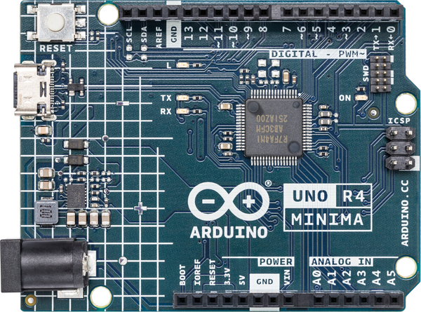 Arduino UNO Rev4 Minima, R7FA4M1AB3CFM
