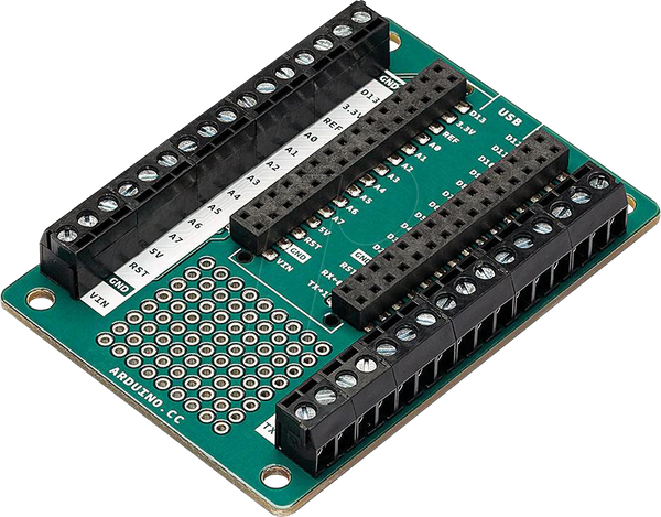 Arduino Shield - переходник для винтовых клемм Nano