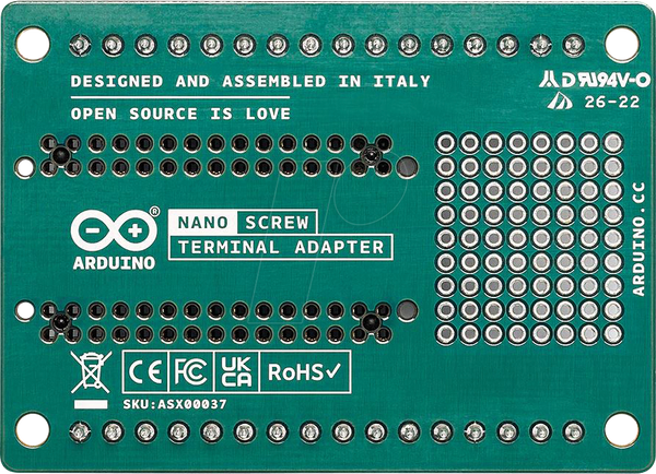 Arduino Shield - переходник для винтовых клемм Nano