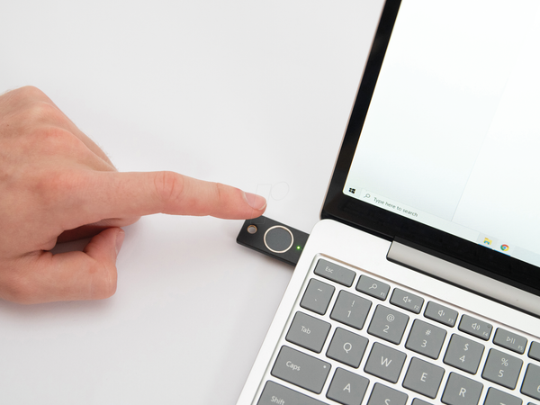 Ключ безопасности, USB-A, биометрический