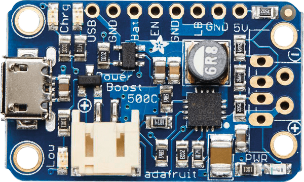 Плати для розробників - Зарядний пристрій Powerboost 500, TPS61090