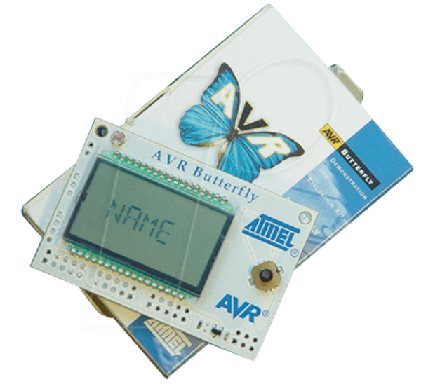 MICROCHIP Atmel AVR Butterfly, Demoboard mit ATmega169 | Programmer ...