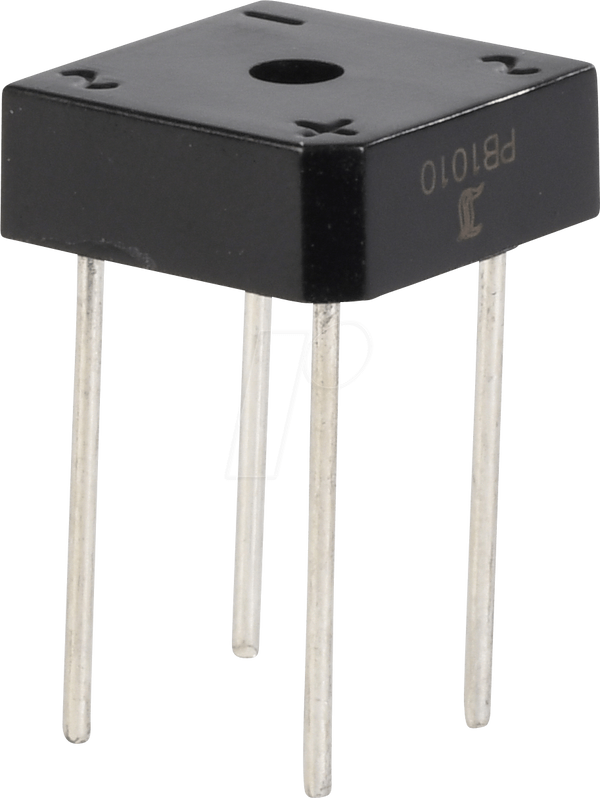 DIOTEC Bridge rectifier 1000V 10A QUAD-19 | Bridge rectifiers at very ...